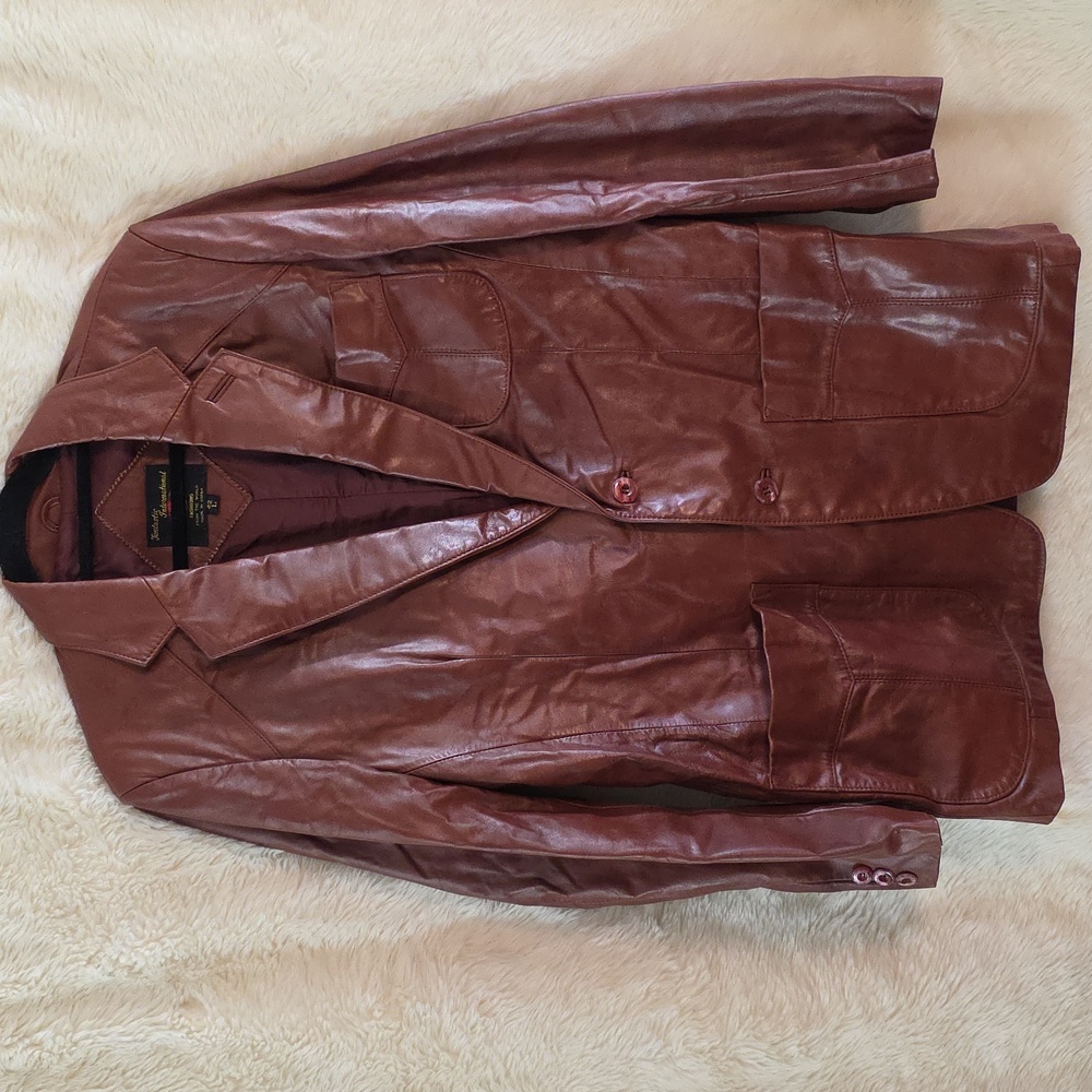 Men's Brown Leather Jacket